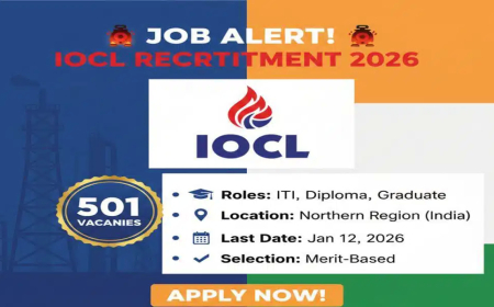 IOCL Apprentice Recruitment 2026 Job Notification Banner 501 Vacancies